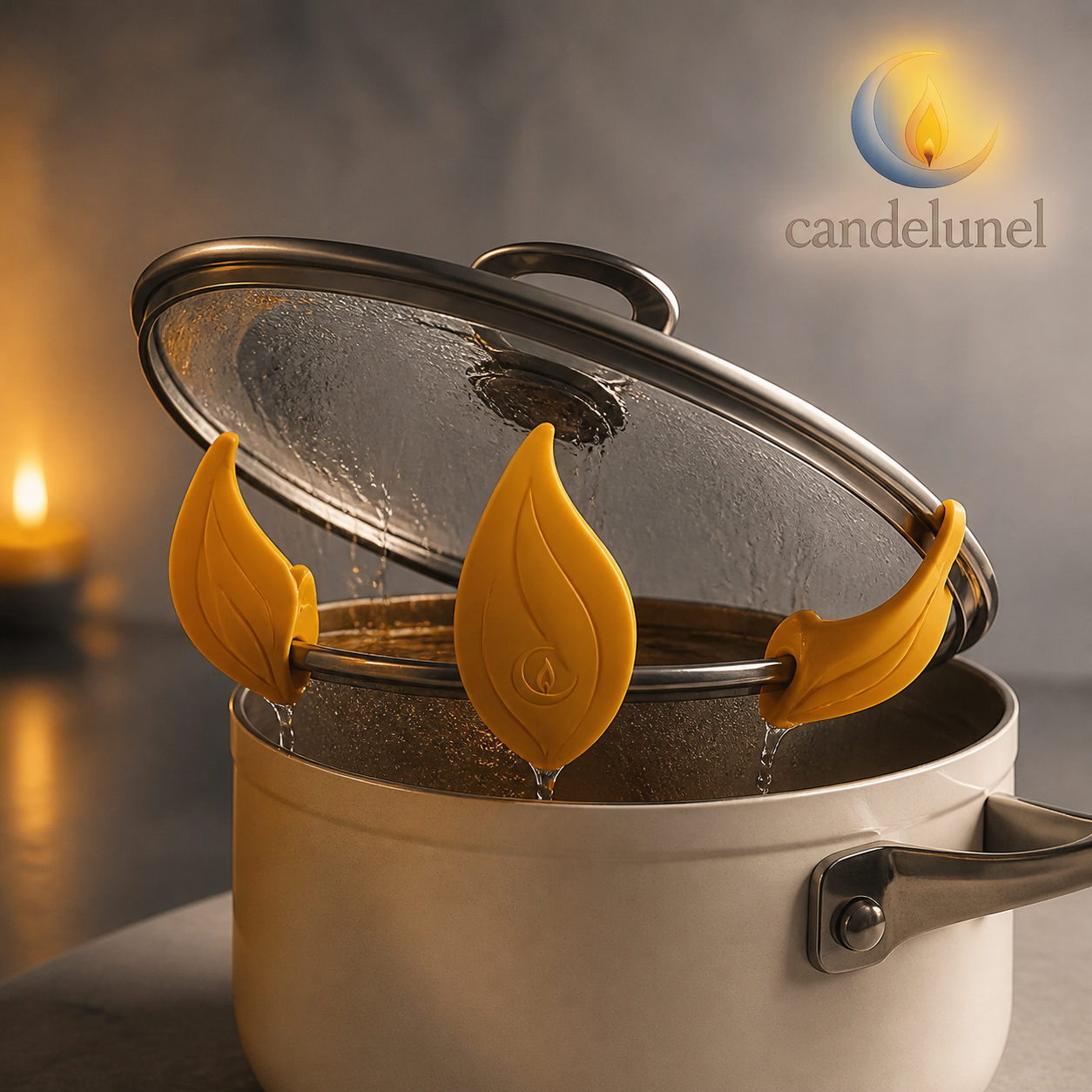 Candelunel™ Flameleaf Lid-Drain Wings