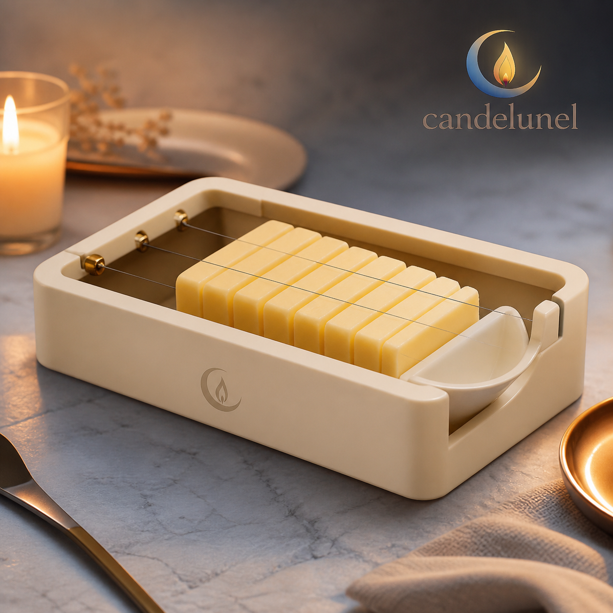 Candelunel™ Candlegrid Butter Portion Frame