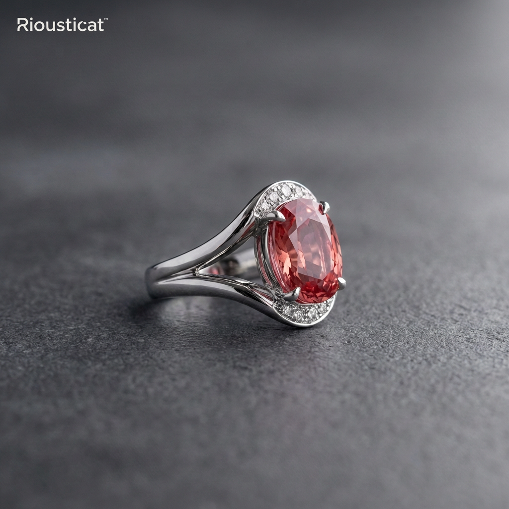 Riousticat™ Luminara Blush Oval Ring