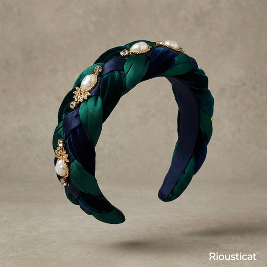 Riousticat™ Verdant Royale Braided Headband