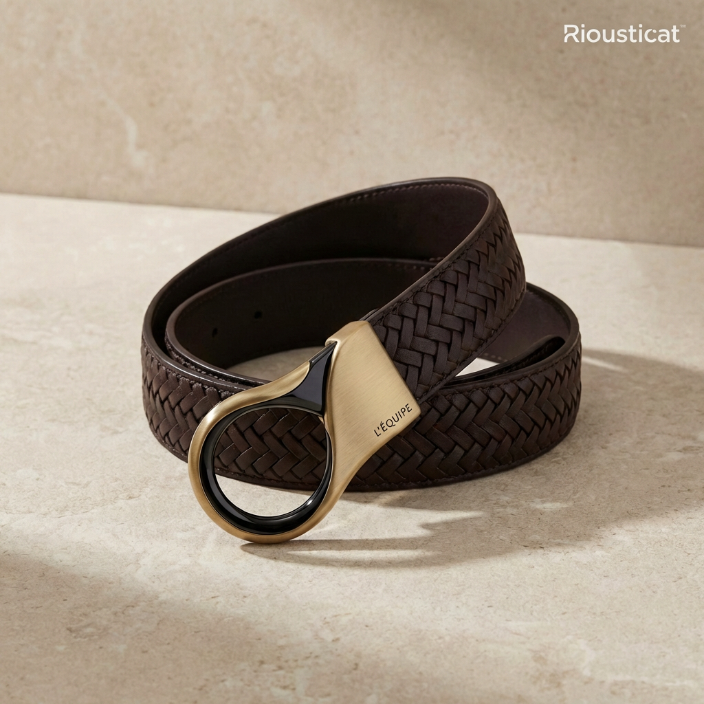 Riousticat™ L'ÉQUIPE Woven Signature Belt