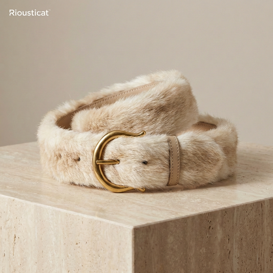 Riousticat™ Arctic Luxe Faux Fur Belt