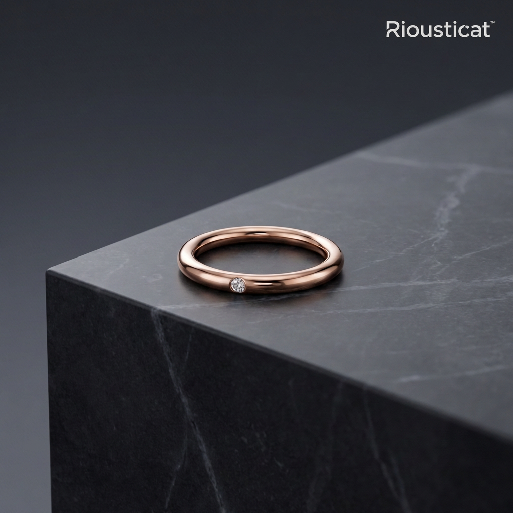 Riousticat™ ÉCLAT MINIMAL DIAMOND BAND