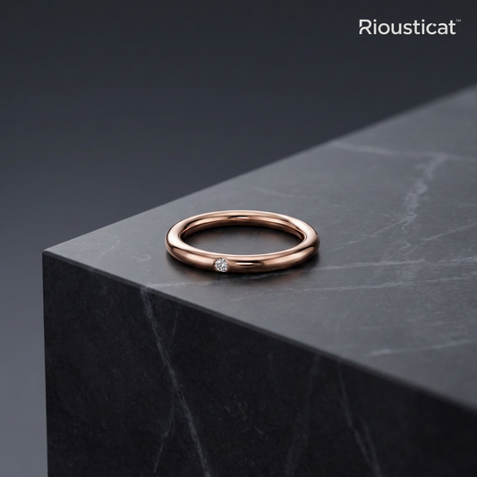 Riousticat™ ÉCLAT MINIMAL DIAMOND BAND